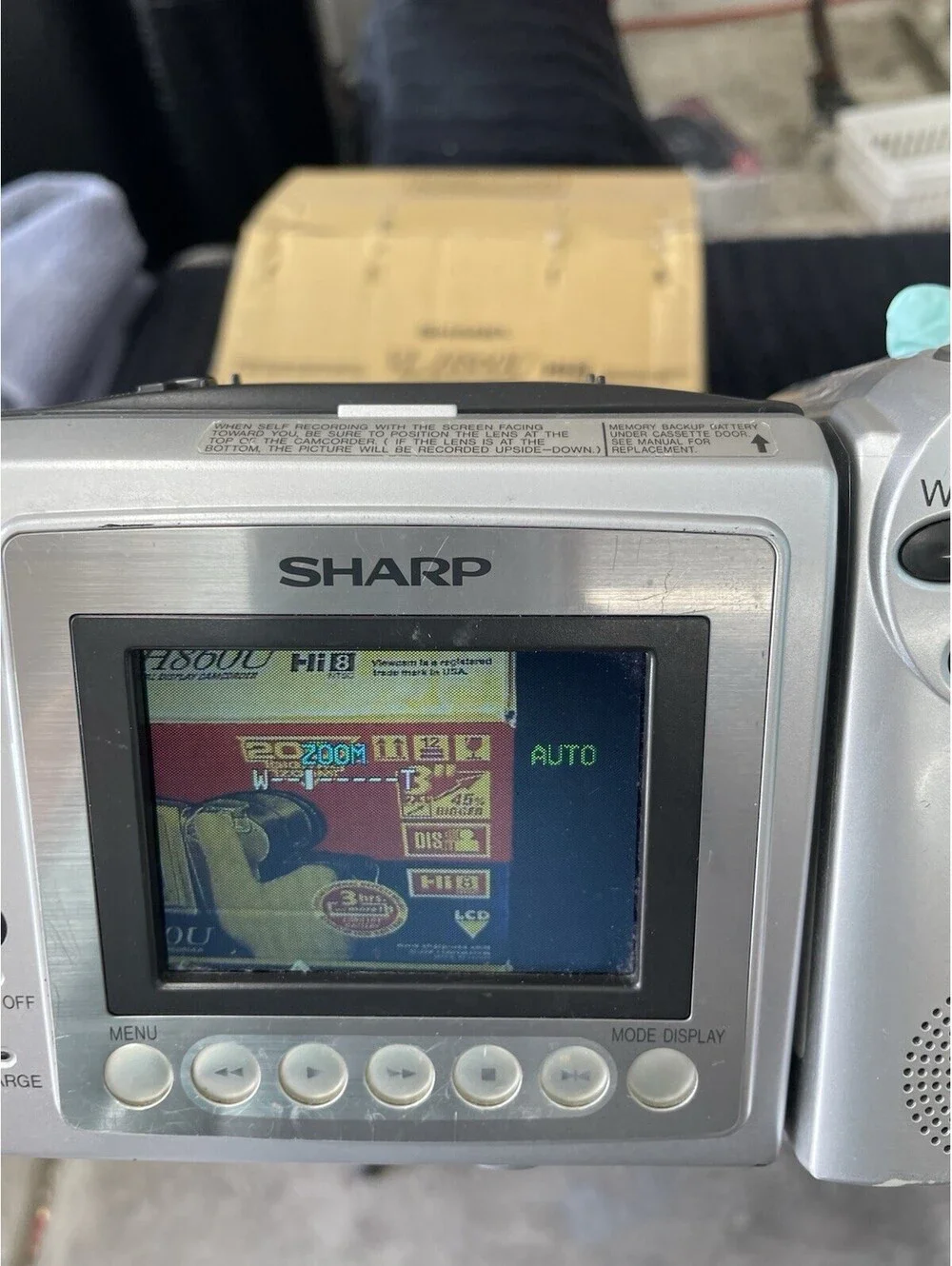 Sharp tested working